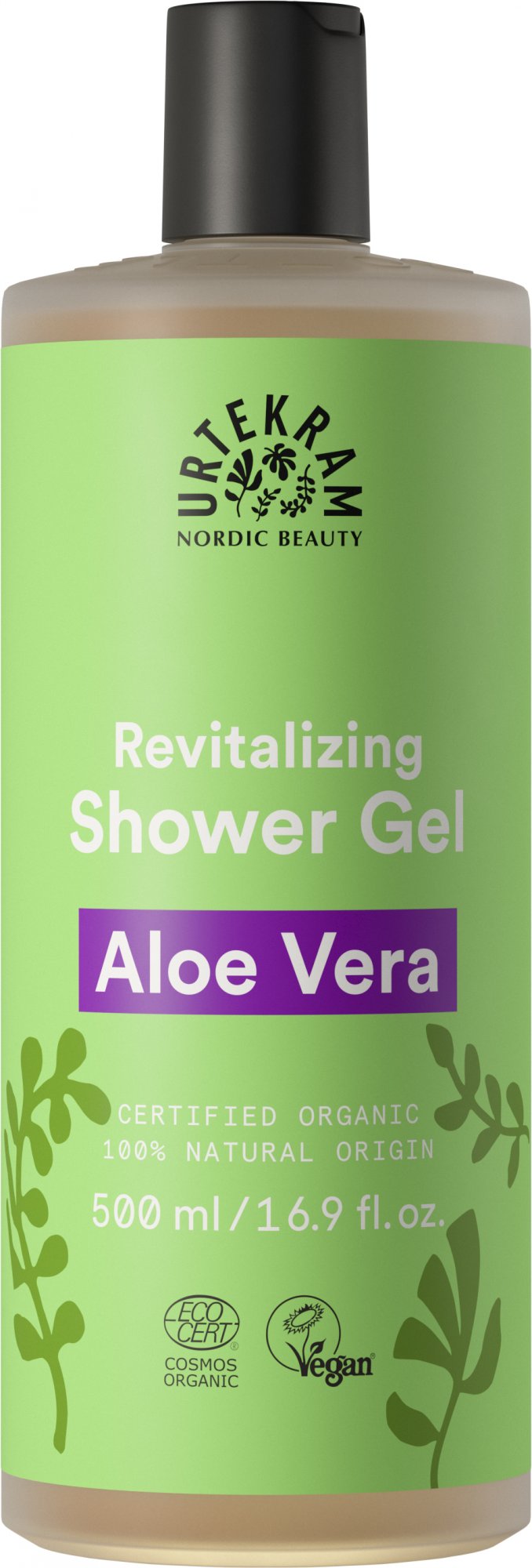 Urtekram Regenerační sprchový gel s aloe vera BIO 500 ml