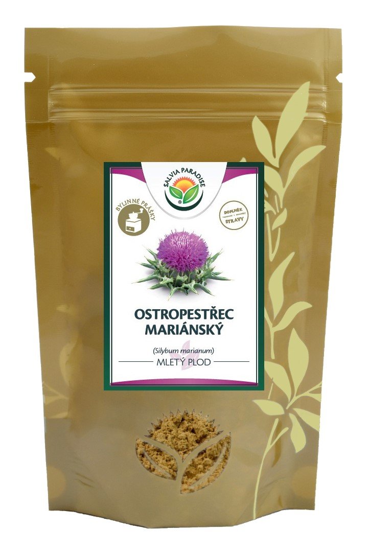 Salvia Paradise Ostropestřec mletý plod (120 g) - nejvýhodnější forma užívání