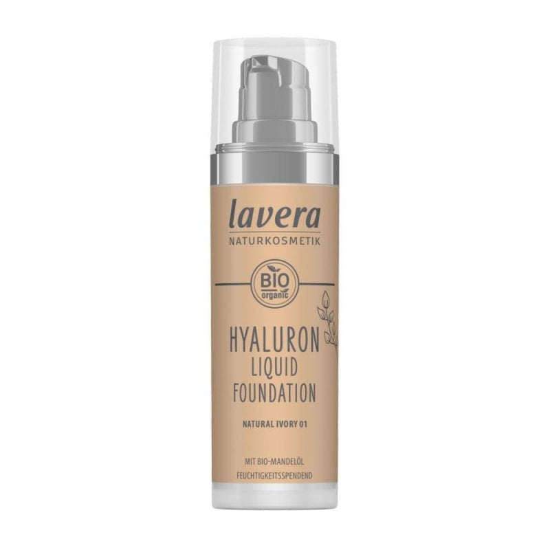 Lavera Lehký tekutý make-up s kyselinou hyaluronovou (30 ml) 01 Natural Ivory