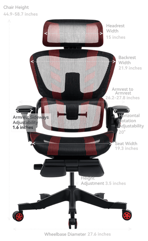 H1 Pro V2 Gaming Chair Extra High