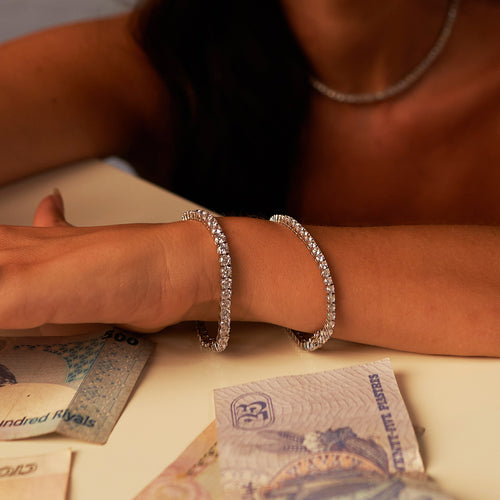 Letter Diamond Bracelet – Nir Oliva