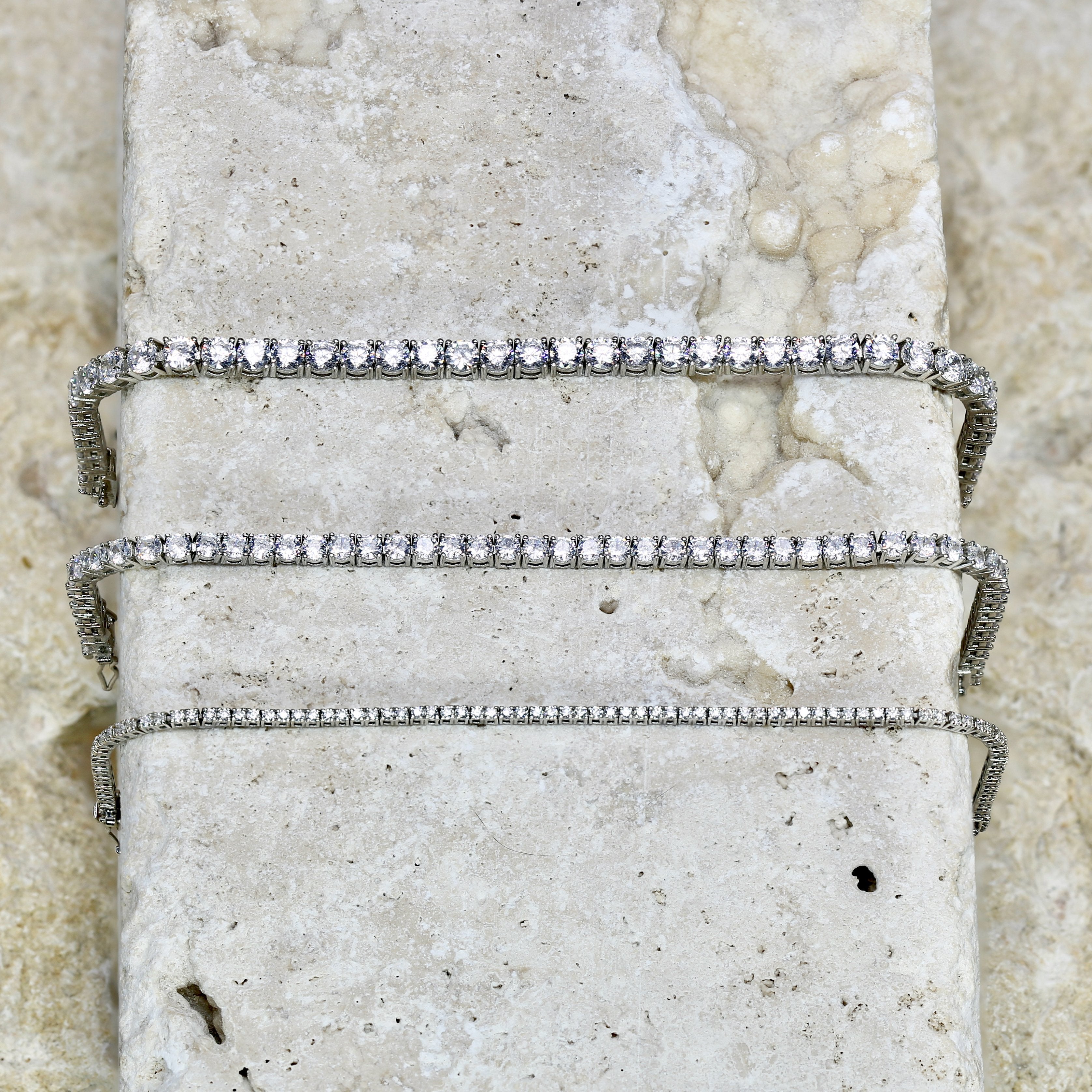 White Gold and 5.00ct Diamond Tennis Bracelet