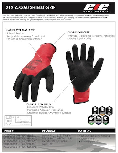 AX360 SHIELD GRIP - Product Sheet