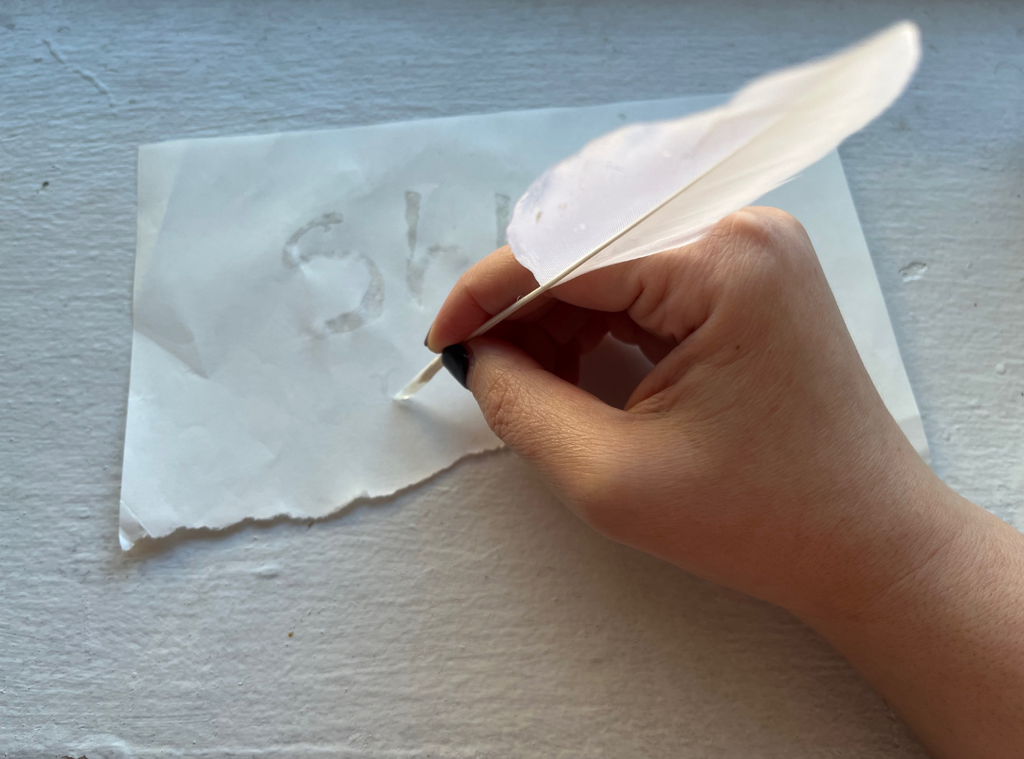 Write your own message on a separate piece of paper