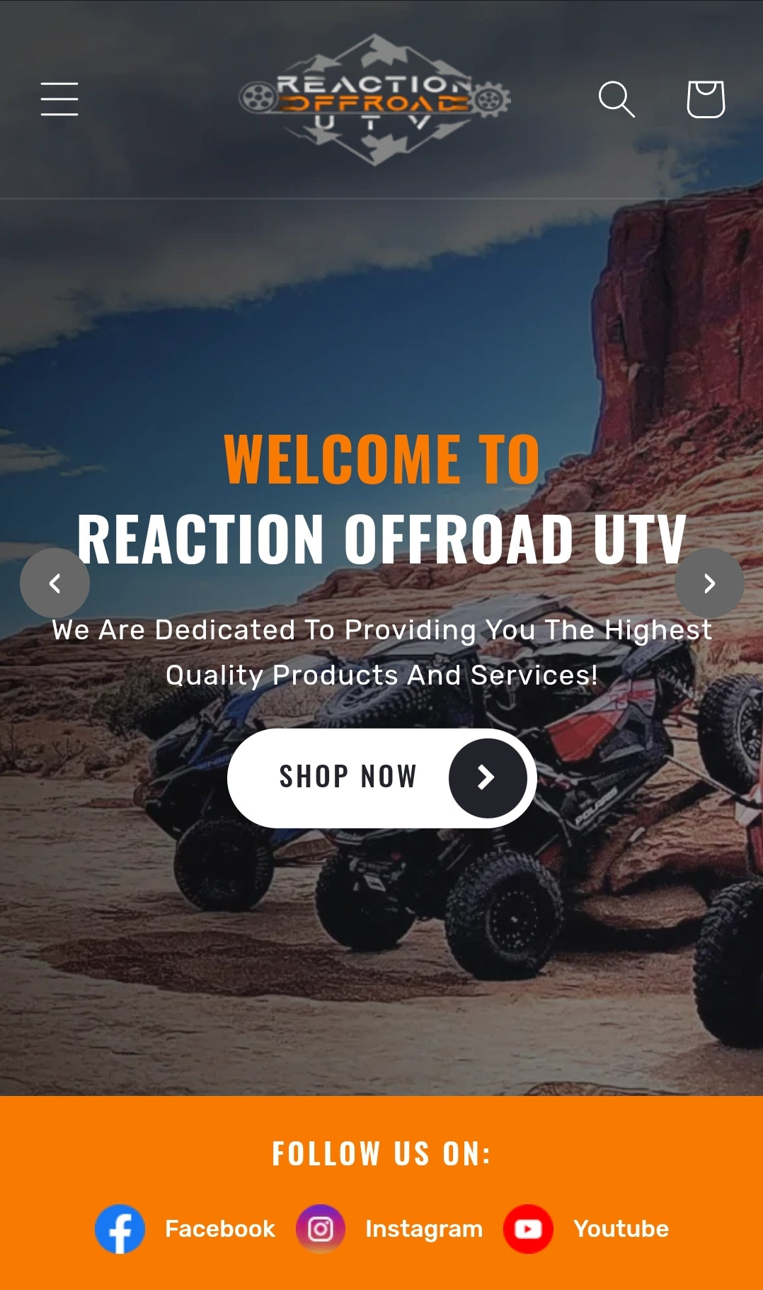 Reaction Offroad UTV