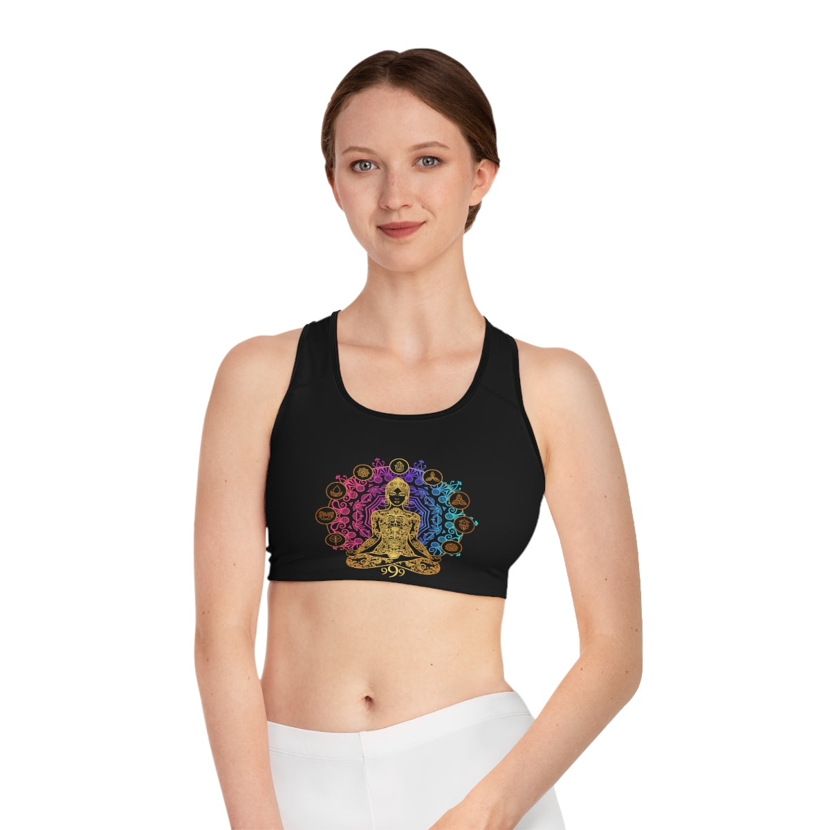 Yoga Spiritual Meditation Women Sports Bra - Sacred