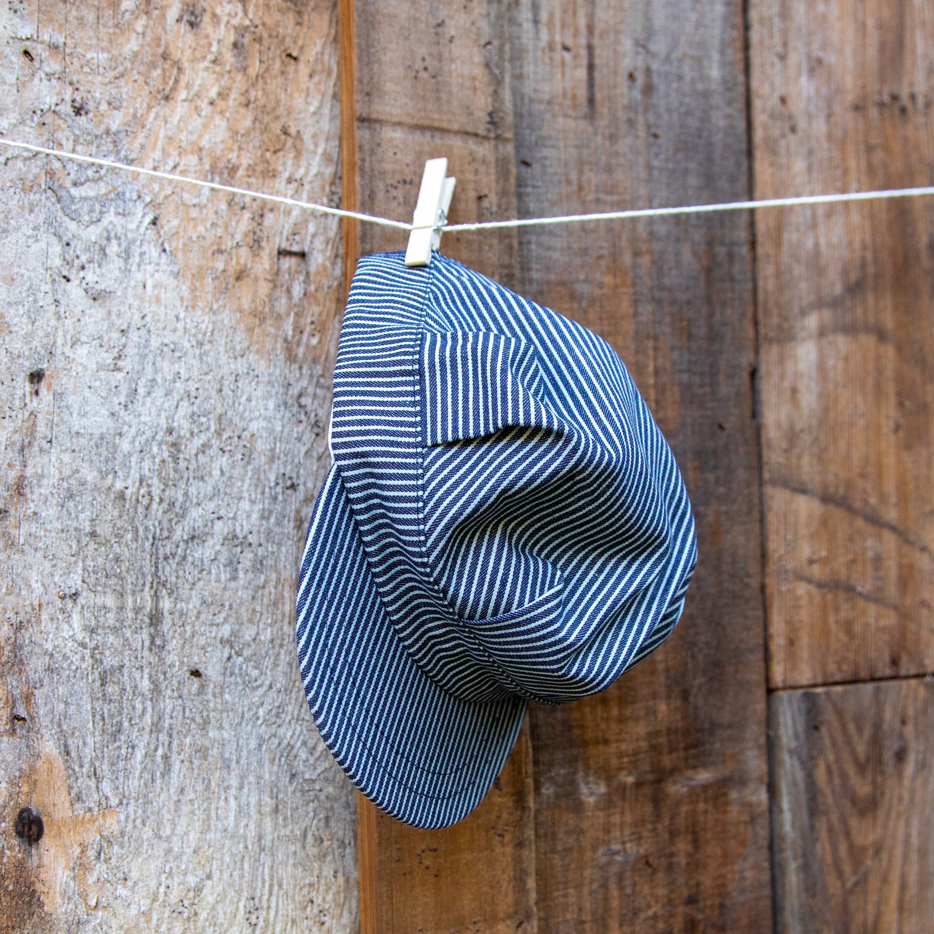 Unstructured Denim/Leather Engineer Cap – Blue Owl Workshop