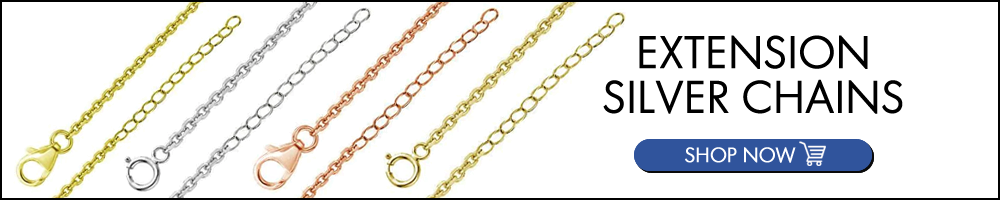 Sterling Silver Extension Chains