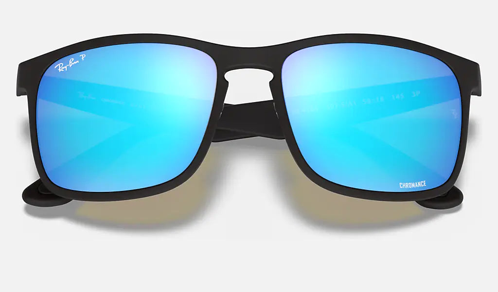 Ray-Ban RB4320CH Chromance 58 Blue & Black Polarised Sunglasses
