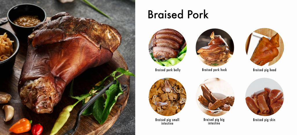 Braised pork