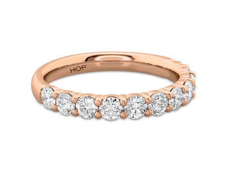 wedding anniversary dimaond ring rose gold hearts on fire trewarne melbourne