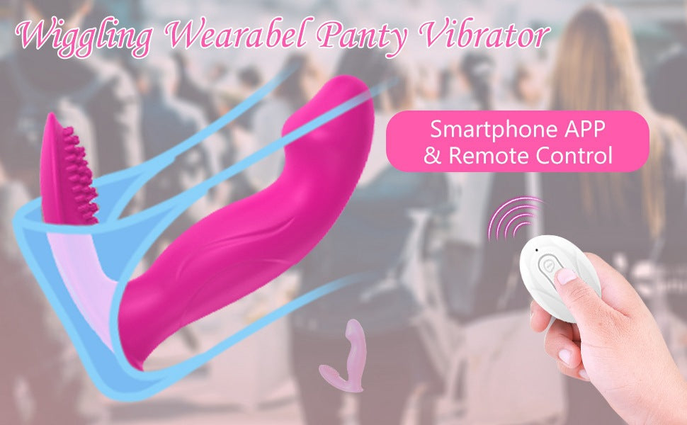 App & Remote Control Women Panty Vibrator Wearable Anal G-Spot Vibrators Sex Toys