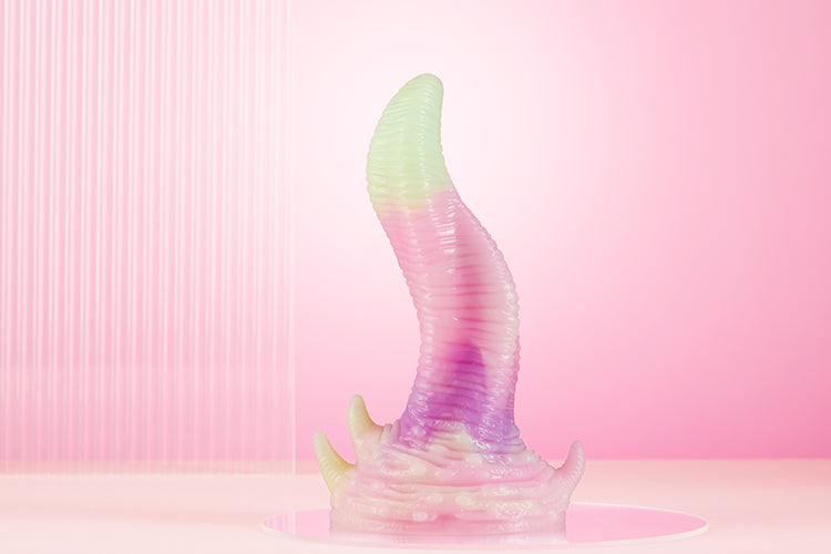 Monster Tentacle Silicone Rainbow Dildo with Suction Cup