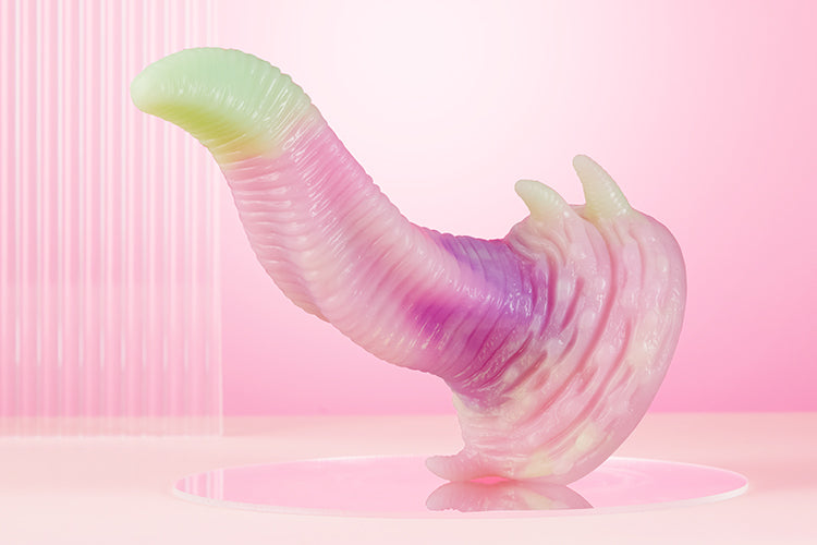 Monster Tentacle Silicone Rainbow Dildo with Suction Cup