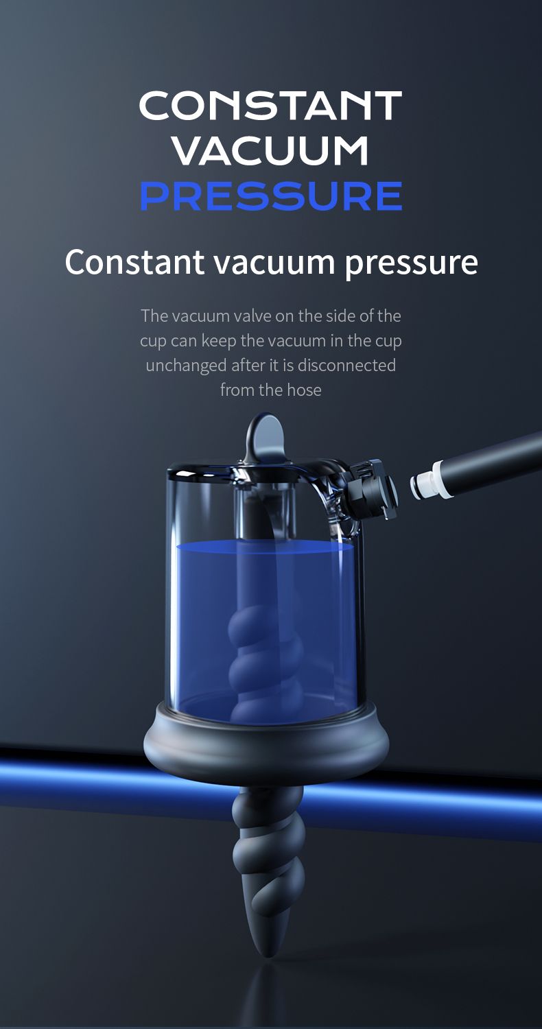 Propinkup Male Electric Anal Prostate Massager Vacuum Stimulation Silicone Butt Plug Pump6