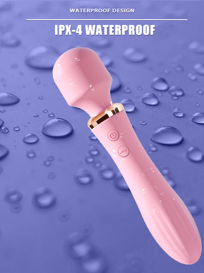 10 Vibrating Double-headed Heating Vibrator Female Wand Massager