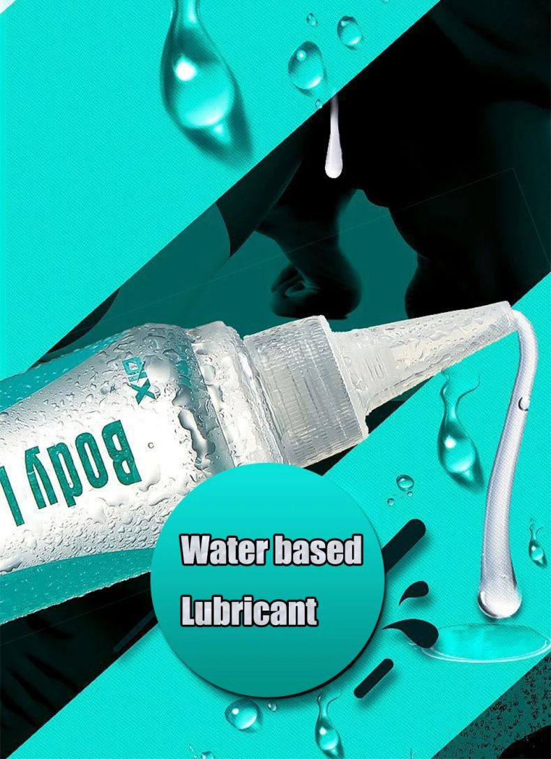 Lubricantes solubles en agua de 150 ml para lubricación anal y vaginal