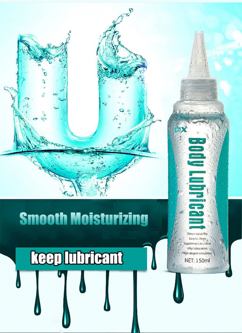 Lubricantes solubles en agua de 150 ml para lubricación anal y vaginal
