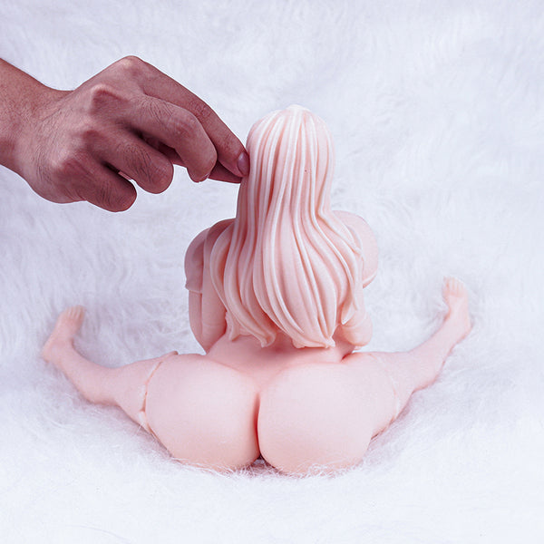 Propinkup Big Boobs Blanche Silicona Muñeca Sexual Embarazada Hentai Taza de Masturbación para Hombres