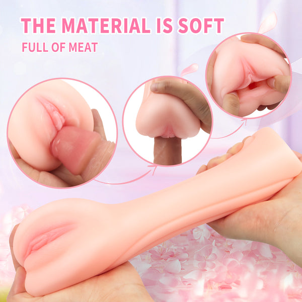 Propinkup Pink Realistic Pocket Pussy juguetes realistas Masturbador masculino