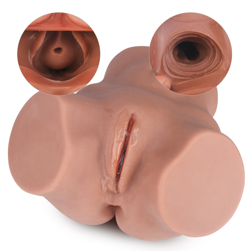 Propinkup Pocket Pussy Brown Realistic Pussy Male Masturbator