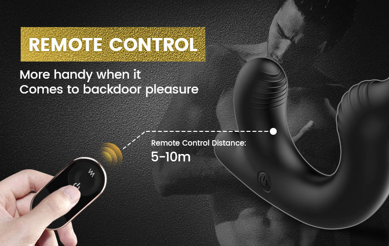 S-HANDE Doppelmotor-Prostata-Hoden-Massagegerät mit starker Vibration
