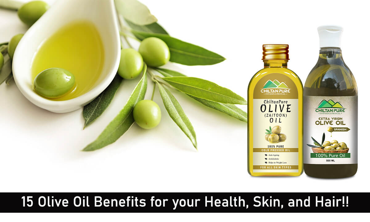 Benefits of Olive Oil for Hair & Skin: How to Use Olive Oil for