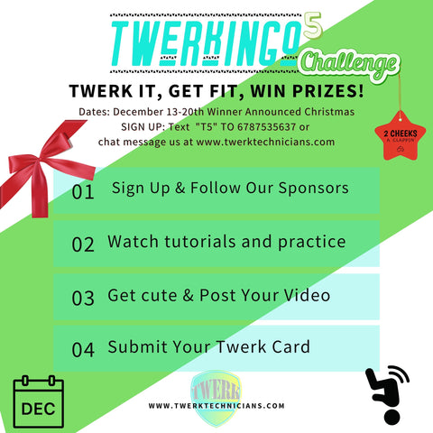 FREE ONLINE TWERK CHALLENGE