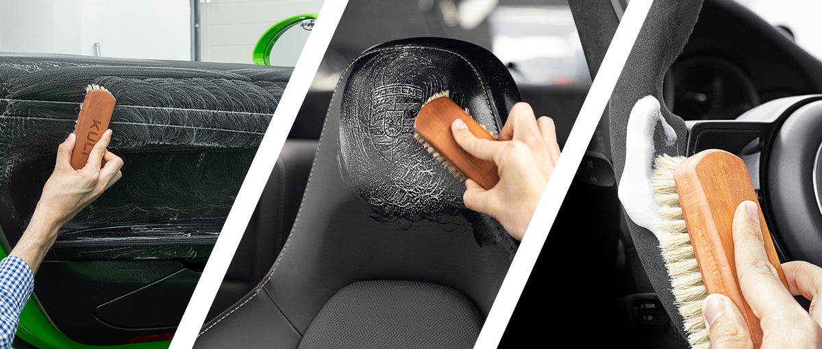 Auto Innenraum reinigen Bürste Naturhaar