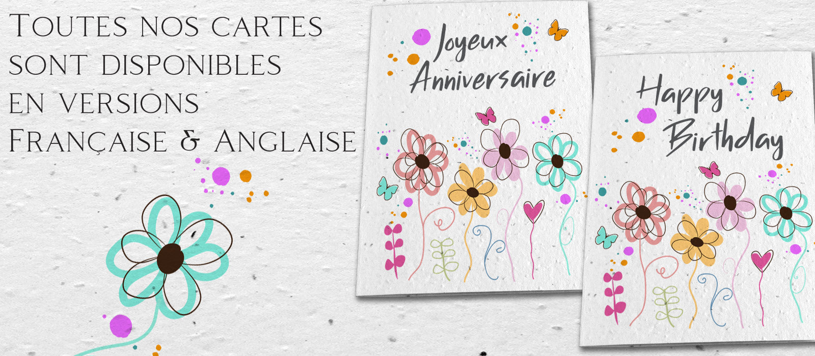 Cartes A Planter Cartes D Anniversaires Eco Responsables Cartes A Planter Cartes Eco Responsables Fabriquees A Partir De Papier Ensemence