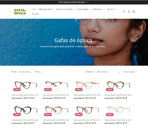 Cómo comprar gafas graduadas online - Gafas de óptica – Centro Óptico