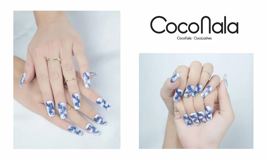 Nailbox nuna móng úp thiết kế móng tay Vân đá đơn giản màu nude Hàn quốc -  Chăm sóc móng | TheFaceHolic.com
