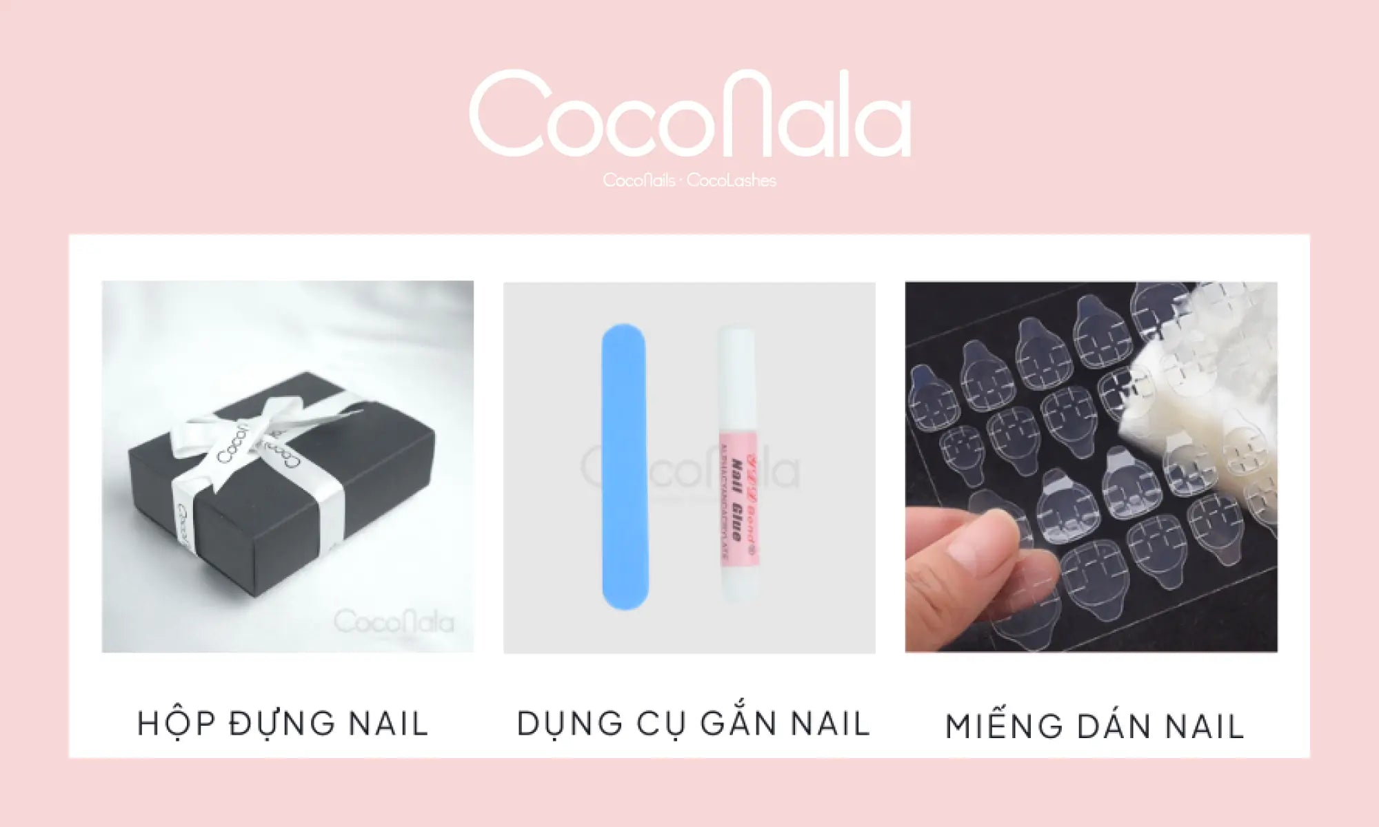 Nail box trang bị cho nàng tất tần tật các dụng cụ cần thiết để hô biến đôi tay trong một nốt nhạc