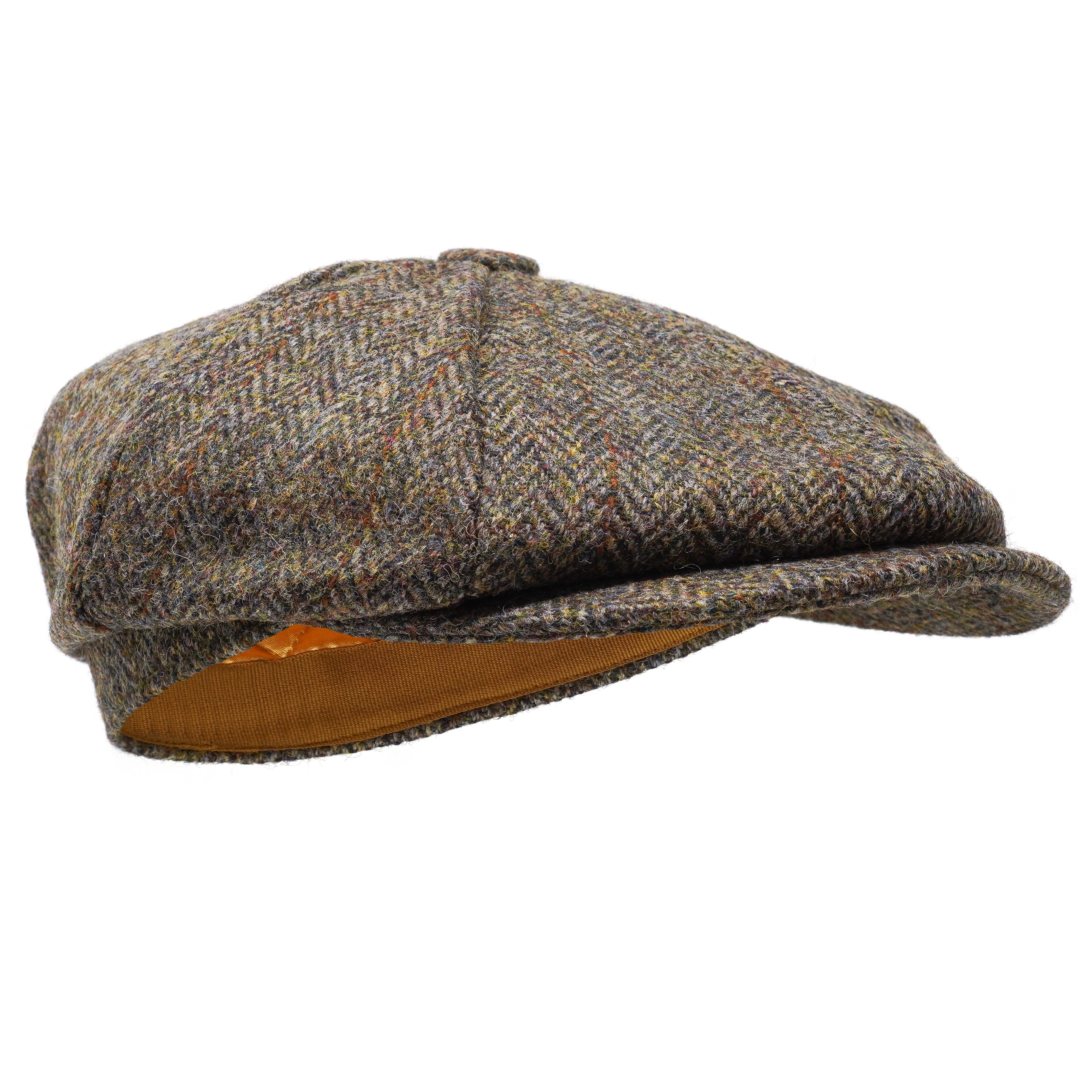 harris tweed flat cap