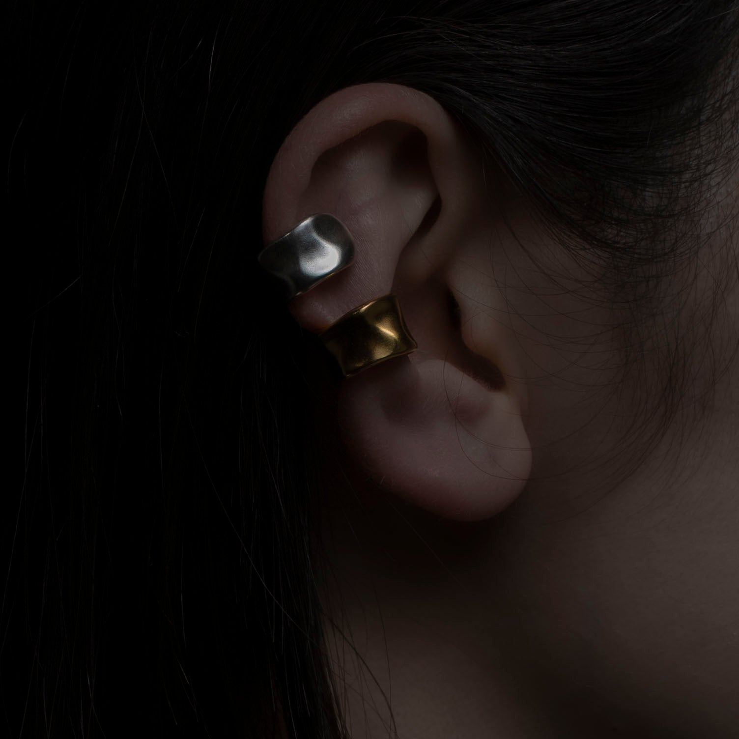 Double / Earcuff - K18gp / ジュエリーブランド ombre bijoux