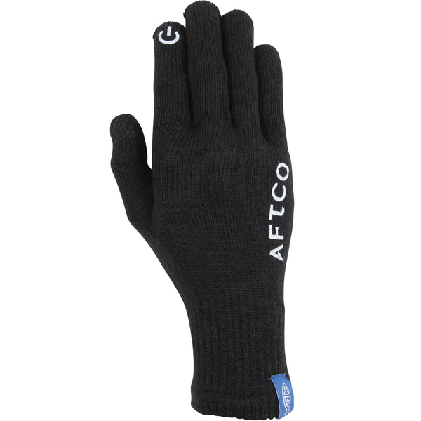 AFTCO Solblok Gloves / Gray Camo / XL