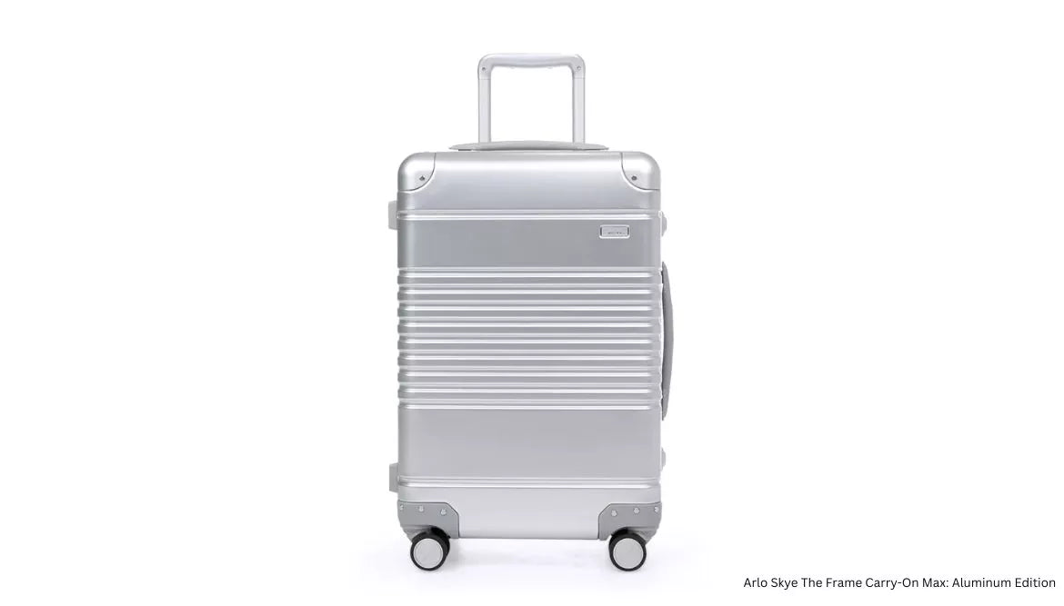 Arlo Skye The Frame Carry-on Max: Aluminum Edition