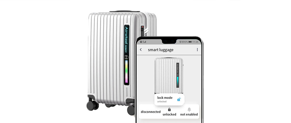 airwheelfactory-electric luggage-rideable suitcase-SL3C bluetooth anti-lost alarm system
