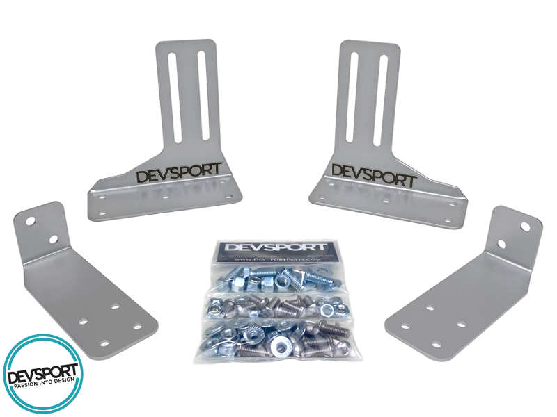 DevSport Front Splitter Chassis Brackets (2002-2006 Acura RSX)