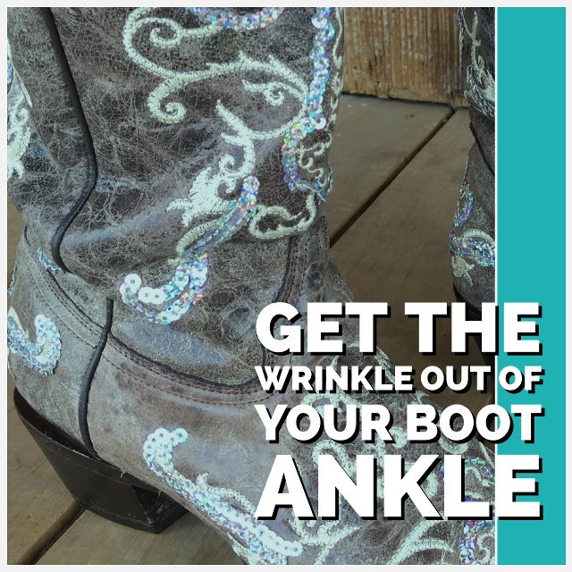Take Wrinkles Out Of Boot Shafts — BootnShoe