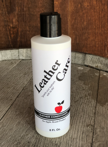 Apple Brand Leather Care Kit 4 oz Cleaner & 4 oz Conditioner +