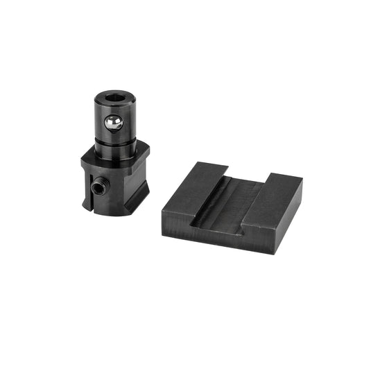 Vertical Toggle Clamp w/ Adapter, Alpha 28