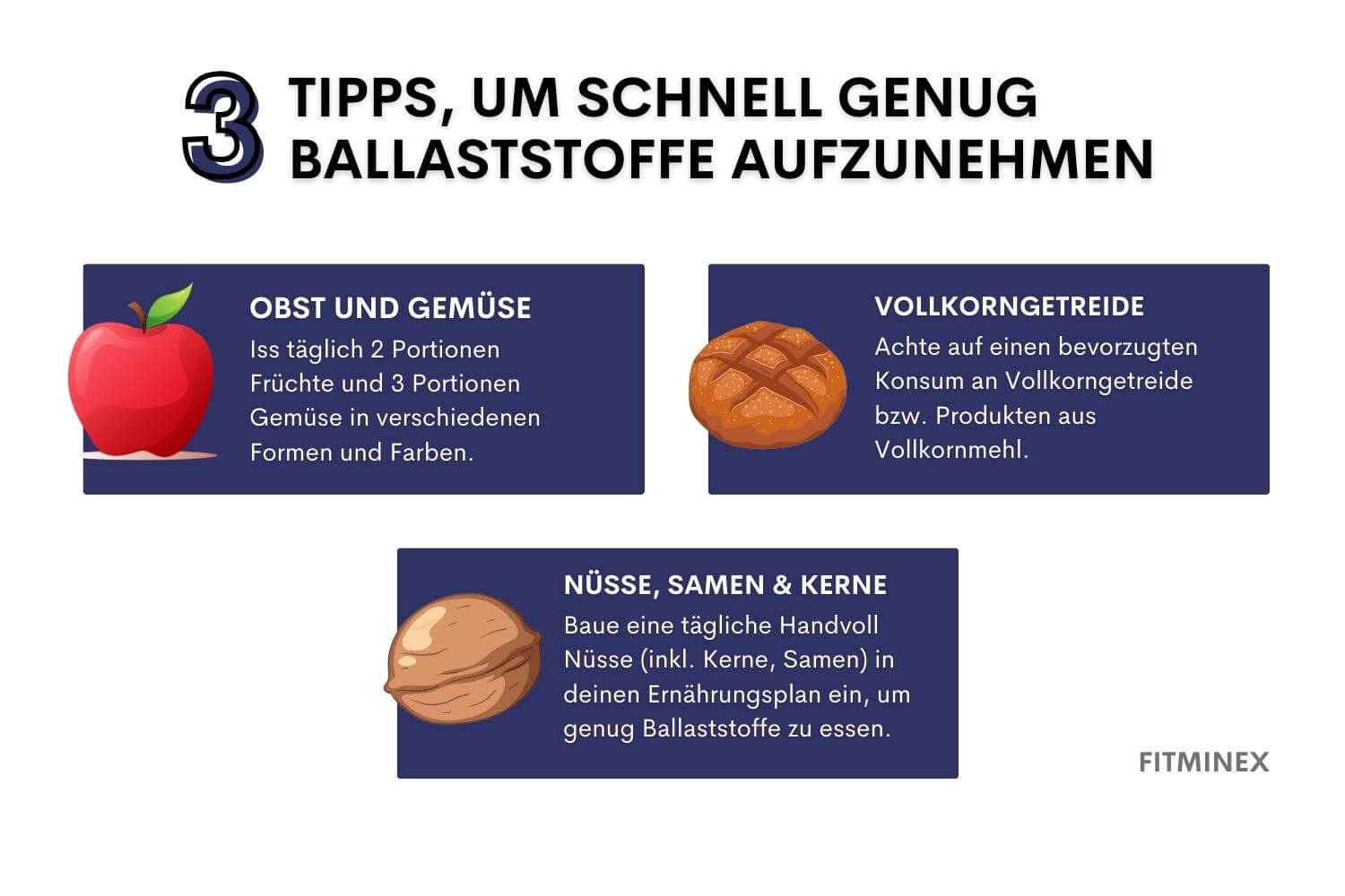 Ballaststoffe für eine gesunde Ernährung