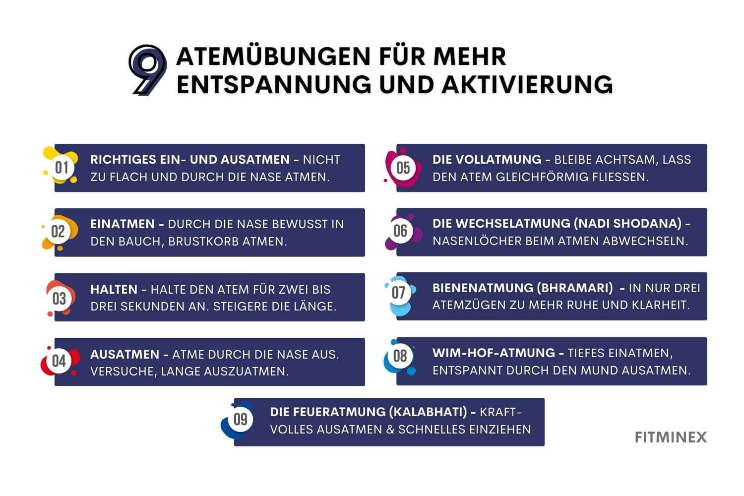 Effektive Atemübungen für Entspannung und Aktivierung