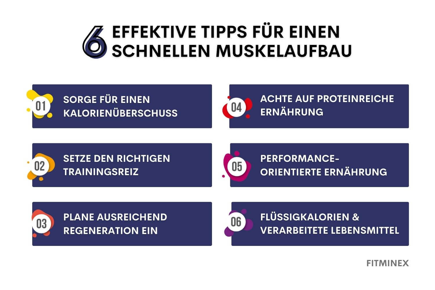 Tipps für einen schnellen Aufbau von Muskeln und Masse