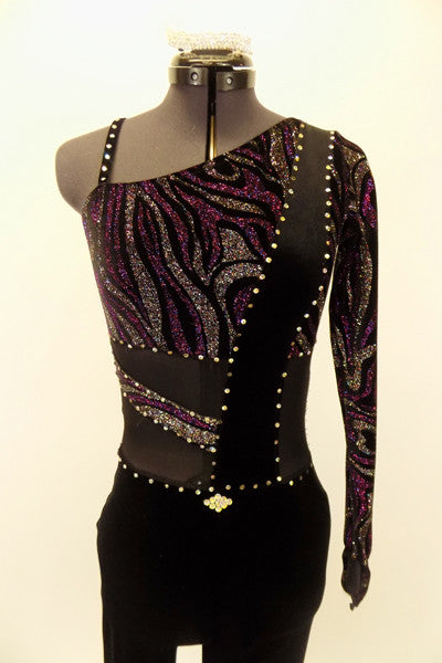 Avatar, Purple & Black Acro Unitard For Sale – Once More From The Top