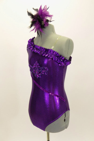 Amethyst, Purple Leotard, Dance Costume, For Sale – Once More From The Top