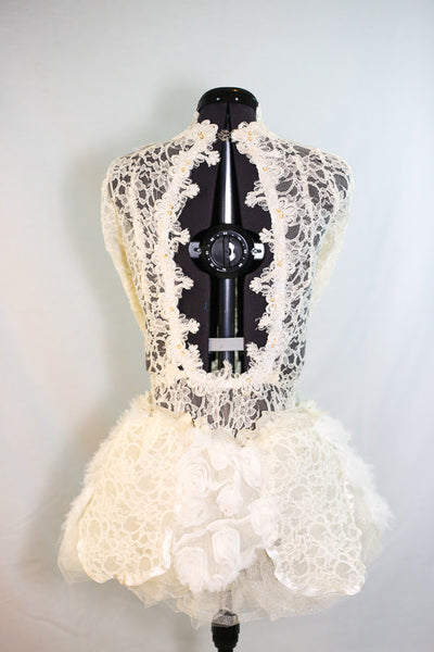 Grace, Ivory lace, custom lyrical, skate or ballet costume, for sale ...