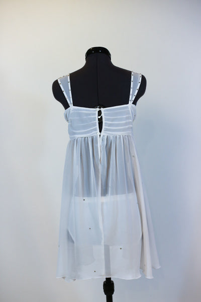 Angel, White Chiffon Dress, lyrical or ballet costume, for sale – Once ...