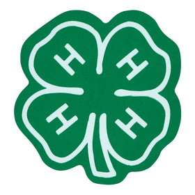 St. Patrick's Day: Four Leaves Clover Car Magnet - Magnetic Decal – Fathead